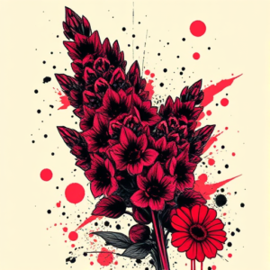 Trash Polka Lavender Tattoo