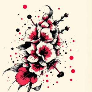 Trash Polka Lilac Tattoo