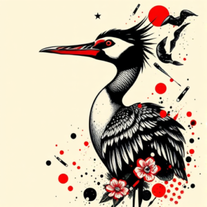 Trash Polka Loon Tattoo