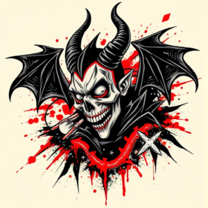 Trash Polka Maleficent Tattoo