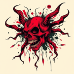 Trash Polka Medusa Tattoo