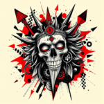 Trash Polka Shiva Tattoo