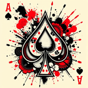 Trash Polka Spade Tattoo