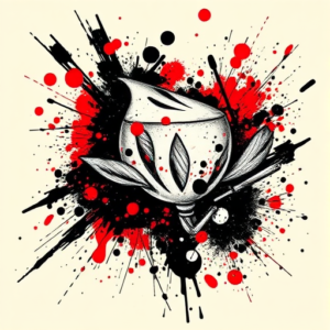 Trash Polka Water Tattoo