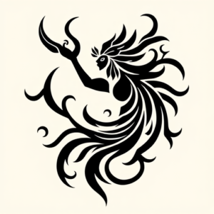 Tribal Aquarius Tattoo