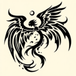 Tribal Archangel Tattoo