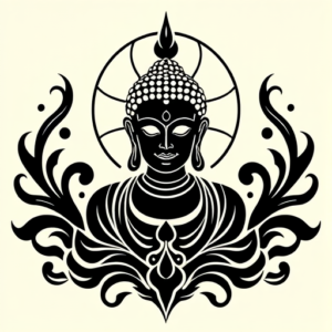 Tribal Buddha Tattoo