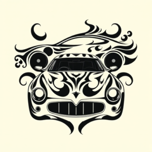 Tribal Car Tattoo