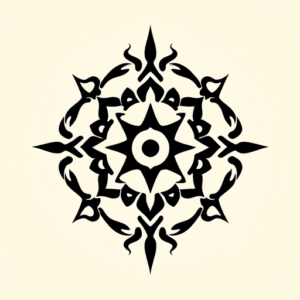 Tribal Chakra Tattoo