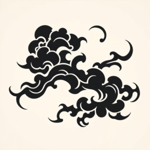 Tribal Cloud Tattoo