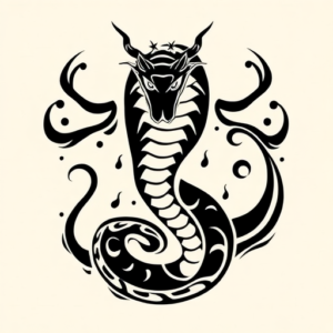 Tribal Cobra Tattoo