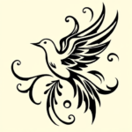 Tribal Dove Tattoo