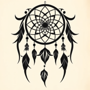 Tribal Dreamcatcher Tattoo