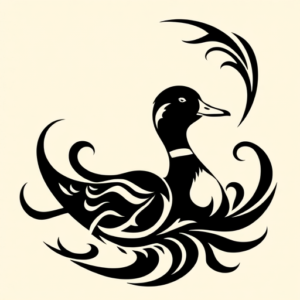 Tribal Duck Tattoo