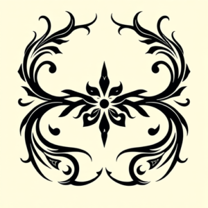 Tribal Emerald Tattoo