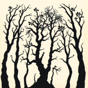 Tribal Forest Tattoo