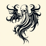 Tribal Ghost Tattoo