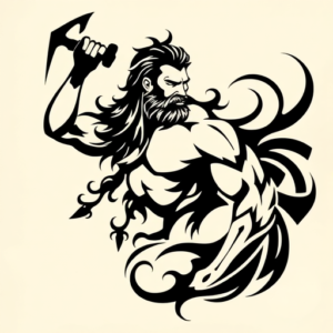 Tribal Hercules Tattoo