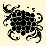 Tribal Honeycomb Tattoo