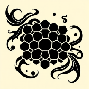 Tribal Honeycomb Tattoo