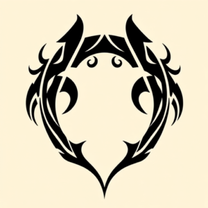 Tribal Horseshoe Tattoo