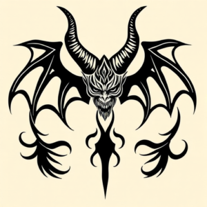 Tribal Maleficent Tattoo