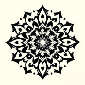 Tribal Mandala Tattoo