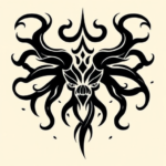 Tribal Medusa Tattoo