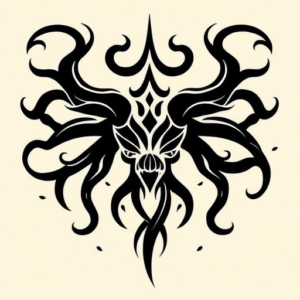 Tribal Medusa Tattoo