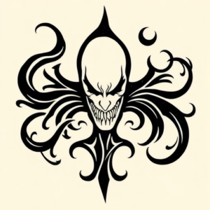 Tribal Pennywise Tattoo