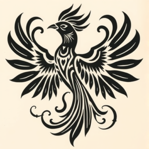 Tribal Quetzal Tattoo