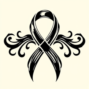 Tribal Ribbon Tattoo