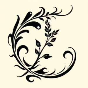 Tribal Rosemary Tattoo