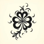 Tribal Shamrock Tattoo