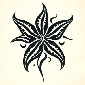 Tribal Starfish Tattoo