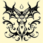 Tribal Succubus Tattoo