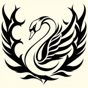 Tribal Swan Tattoo