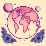 Vaporwave Atlas Tattoo