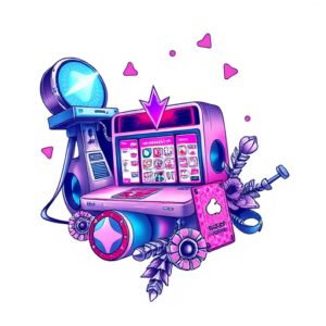 Vaporwave Gambling Tattoo