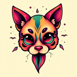 Vibrant Color Cute Tattoo