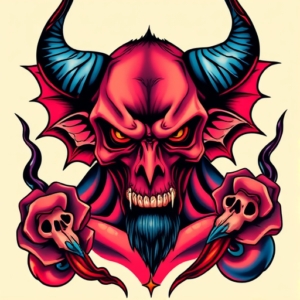 Vibrant Color Incubus Tattoo