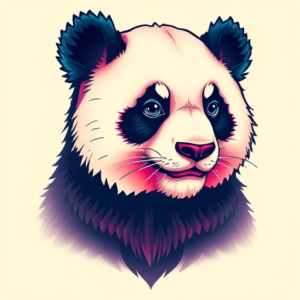 vibrant-color-panda-tattoo-1