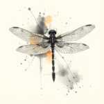 Watercolor Dragonfly Tattoo