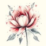 Watercolor Flower Tattoo