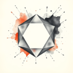 Watercolor Hexagon Tattoo