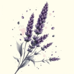 Watercolor Lavender Tattoo