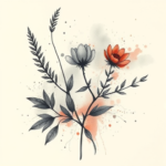 Watercolor Nature Tattoo