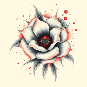 Watercolor Sampaguita Tattoo