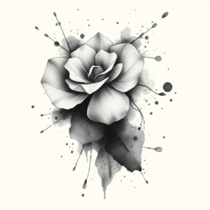 Watercolor Water Tattoo