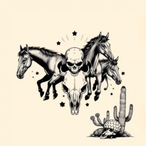 Western Animal Tattoo